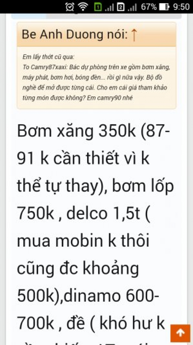 Anh em Camry 87-91 vô đây chơi