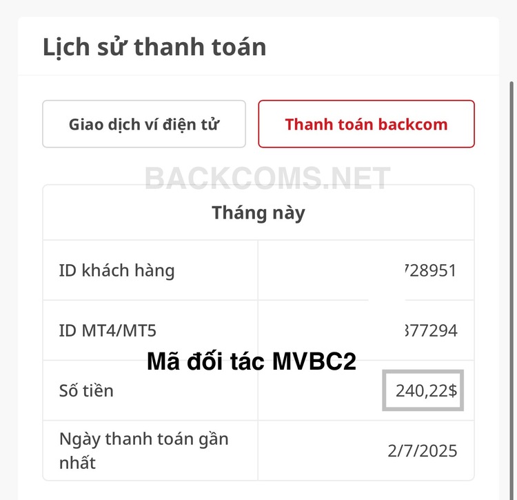 Backcom XM | Hoàn phí giao dịch XM 13.5$/1 lot Vàng