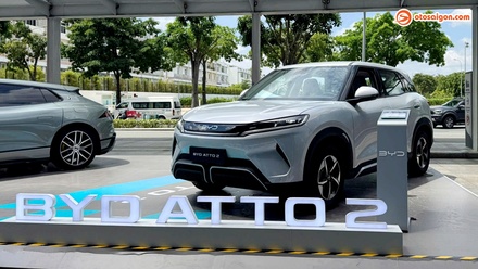 Cận cảnh BYD Atto 2 chính thức trình làng tại Việt Nam: Có gì đặc biệt với giá bán 669 triệu đồng?