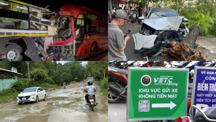 Thông tin giao thông ngày 9/7: Tai nạn kinh hoàng, đường xuống cấp, lộ chiêu gian lận bãi xe