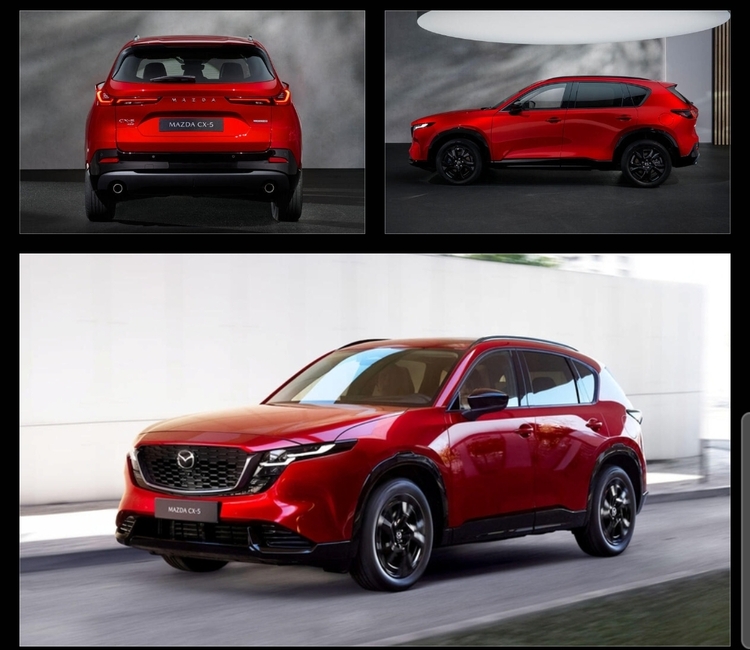 Mazda CX-5 thế hệ mới lộ diện: ngoại hình mới bắt mắt, nâng cấp màn hình tới 15,6 inch