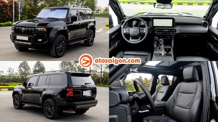 Lăn bánh vỏn vẹn 1.500 km, Toyota Prado 2024 vẫn rao bán lại với giá hơn 3,7 tỷ đồng