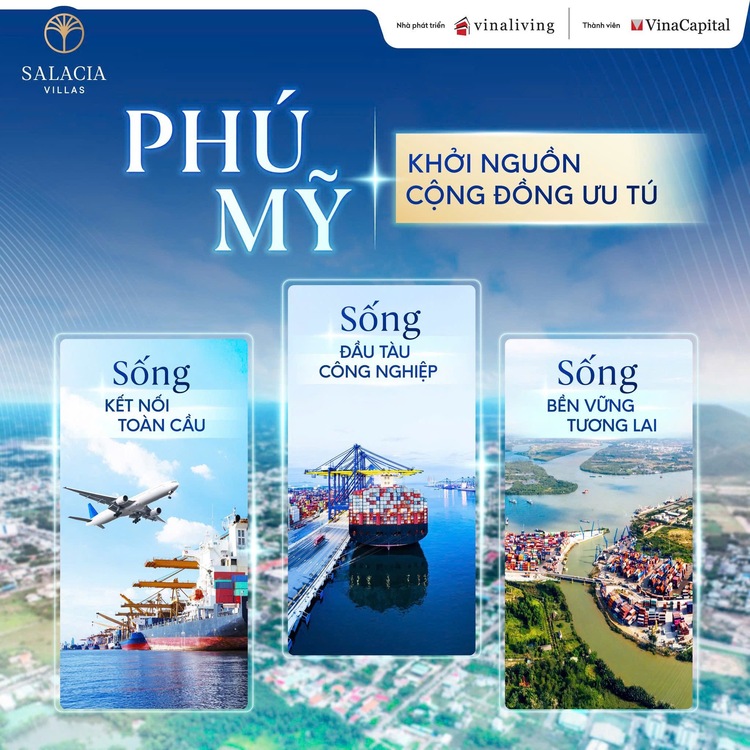 Sau NineSouth Nhà Bè, VinaCapital tiếp tục với dự án bán compound SALACIA Phú Mỹ,