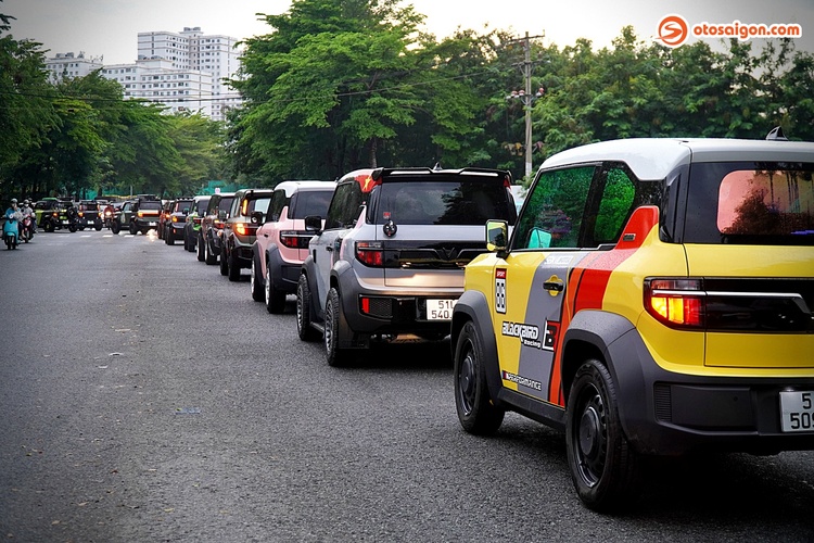 Bif Off VF3 Otosaigon tại TPHCM: Gần 300 xe VF3 và 500 thành viên cùng chia sẻ đam mê