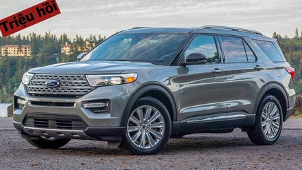 Triệu hồi Ford Explorer tại Việt Nam để điều chỉnh Camera 360 độ