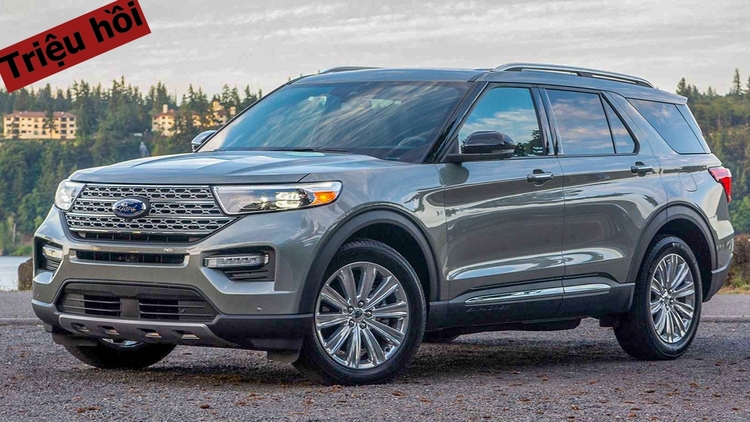 Triệu hồi Ford Explorer tại Việt Nam để điều chỉnh Camera 360 độ Triệu hồi Ford Explorer tại Việt Nam để điều chỉnh Camera 360 độ