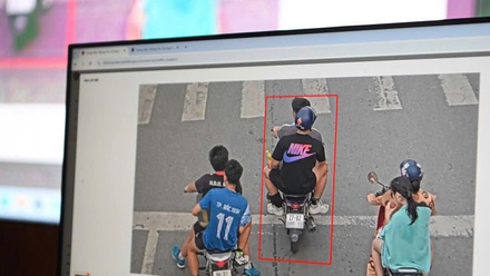 Cận cảnh camera AI tự động phát hiện vi phạm tại Trung tâm chỉ huy của Cục Cảnh sát giao thông