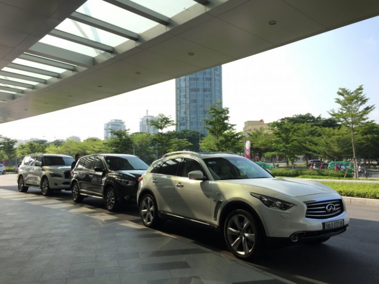 Chương trình lái thử Infiniti tuần này