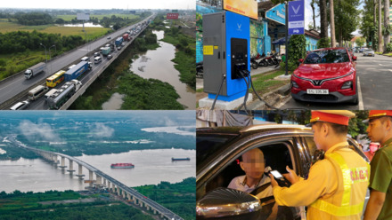 Thông tin giao thông ngày 25/7: Cao tốc Long Thành thông xe trở lại, TP.HCM đẩy mạnh xây trạm sạc