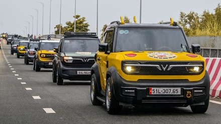 Từ xe đô thị nhỏ gọn đến biểu tượng sáng tạo, gần 300 xe VF3 khoác áo "Chất riêng", biến hóa không giới hạn cùng góp mặt tại BIG OFF VF3 Tại TP.HCM