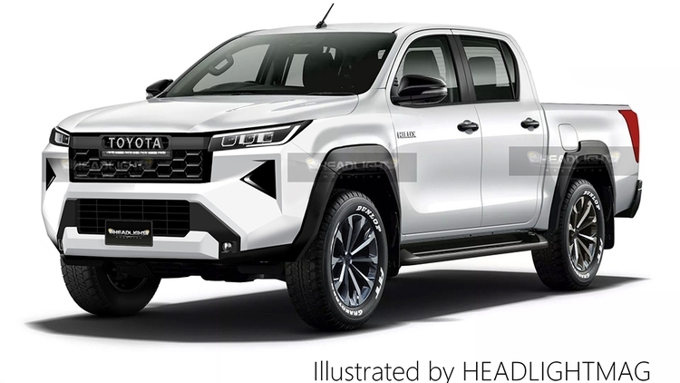 Rò rỉ thiết kế ngoại thất và nội thất của Toyota Hilux TRAVO mới trước khi ra mắt vào cuối năm nay