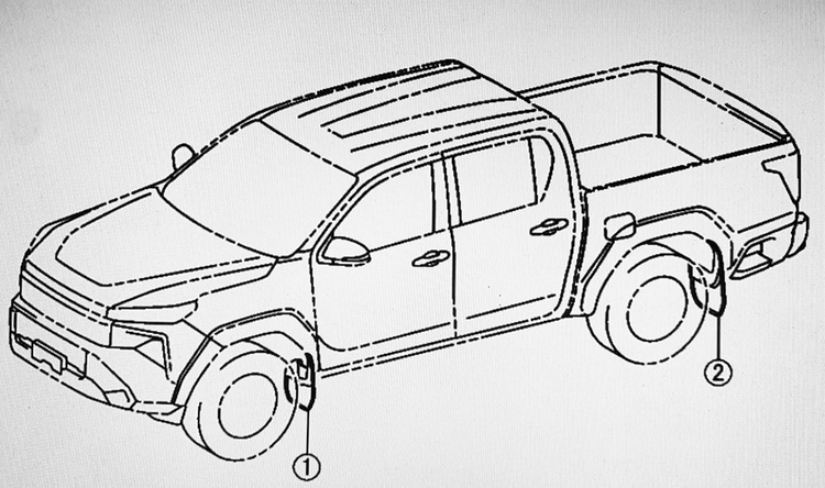 Rò rỉ thiết kế ngoại thất và nội thất của Toyota Hilux TRAVO mới trước khi ra mắt vào cuối năm nay