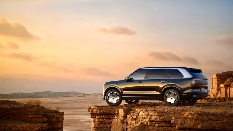 Zeekr 9X - SUV Hybrid sở hữu pin phá kỷ lục và sức mạnh 1.381 mã lực đáng kinh ngạc