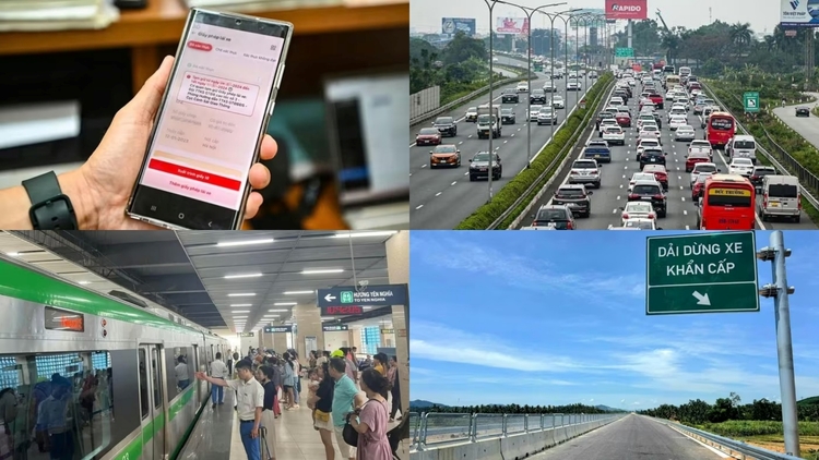 Thông tin giao thông ngày 14/8: Nâng cấp hệ thống xử phạt, metro tăng tốc, cấm xe tải làn 1 cao tốc