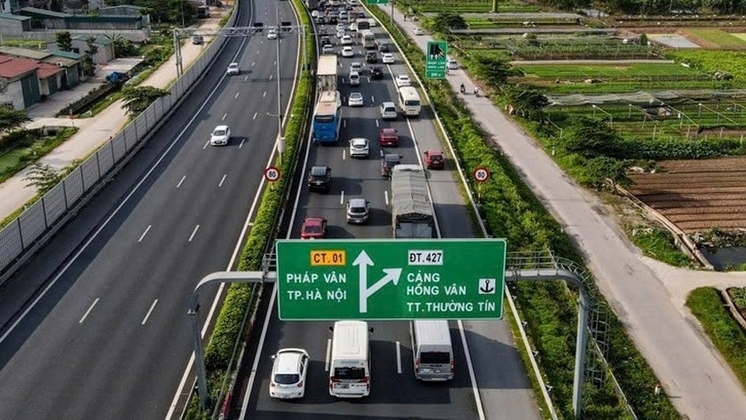 Từ 15/8, cấm xe tải đi làn trong cùng trên cao tốc Hà Nội – Hải Phòng và Pháp Vân – Cầu Giẽ