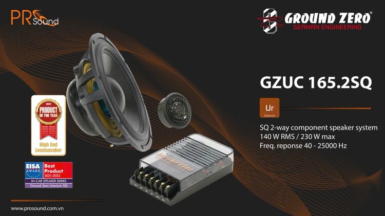 PRO SOUND - Nhà phân phối âm thanh chính hãng Ground Zero & Goldhorn tại Việt Nam