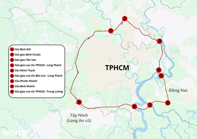 Bộ Xây dựng đề xuất giao TPHCM quản lý toàn tuyến Vành đai 3
