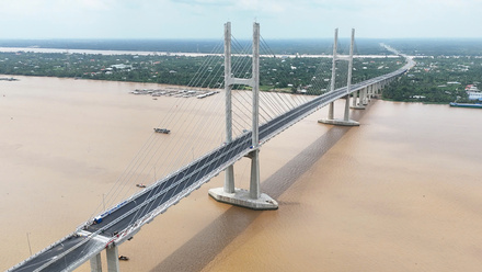Đi lại qua cầu Rạch Miễu 2 thế nào sau ngày thông xe 19/8?