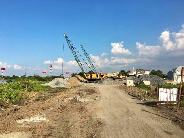 Cầu Vàm Thuật An Phú Đông Quận 12 bắc qua Phường 5 Gò Vấp đã thông xe 31/12/2020 đất An Phú Đông tăng nóng nhất Q.12