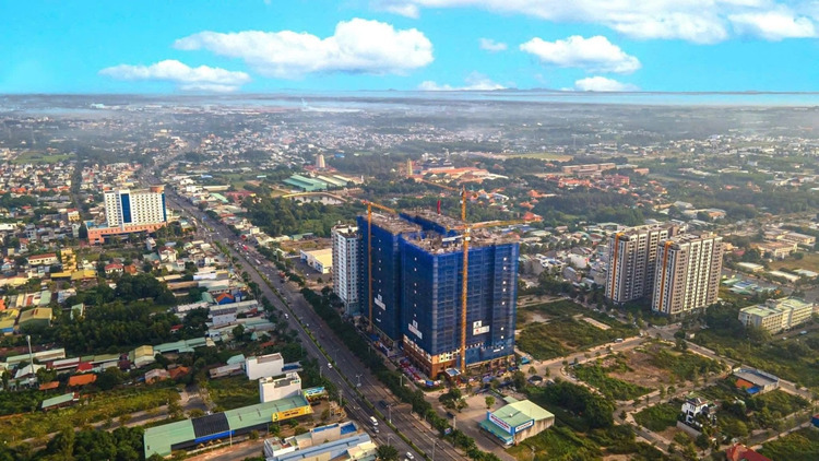 Căn hộ ngay Phú Mỹ, mặt tiền quộc lộ 51. Cạnh Coopmart