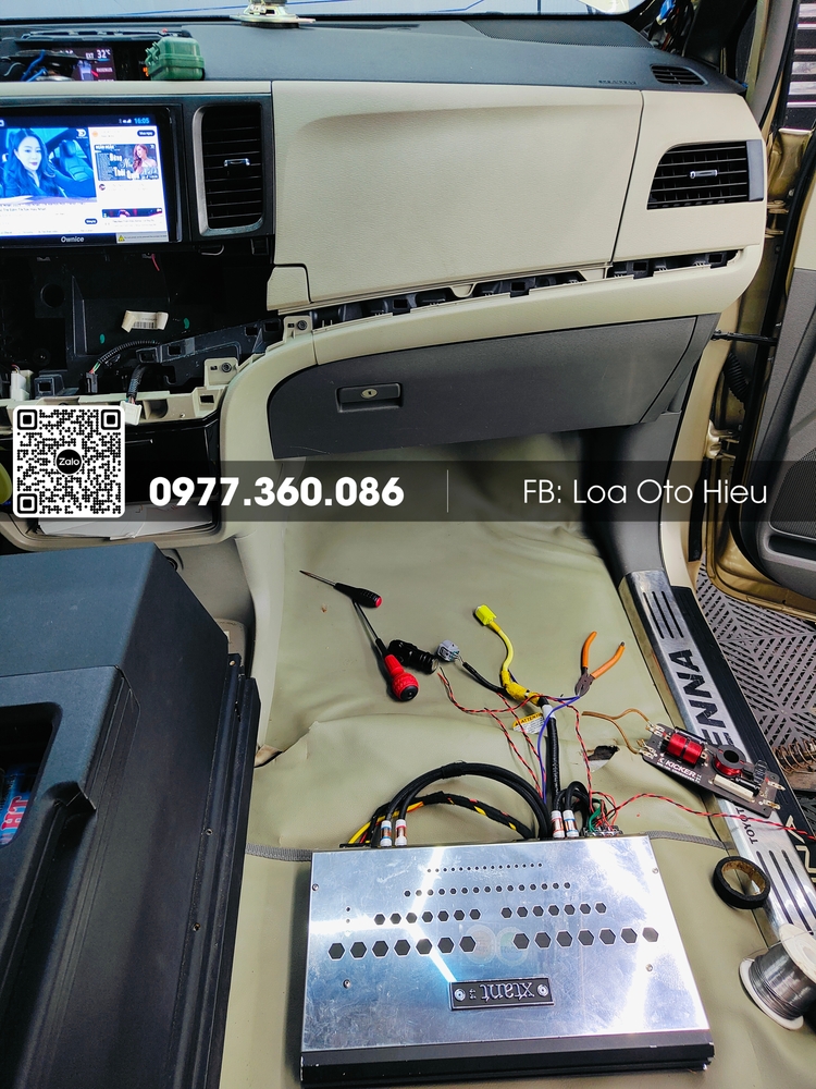 Toyota Sienna Nâng Cấp Âm Thanh. ✓ Hiếu Audio ✓ Toyota Sienna Nâng Cấp Âm Thanh. ✓ Hiếu Audio ✓