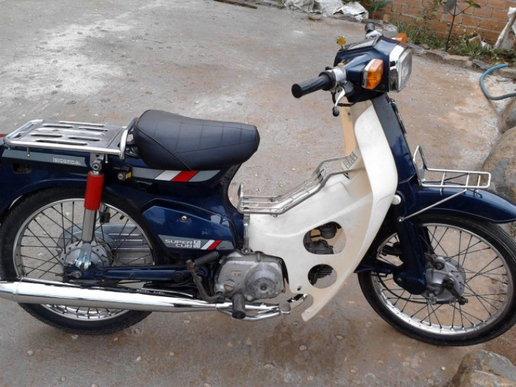 Khoe xe Honda Cub Custom các loại