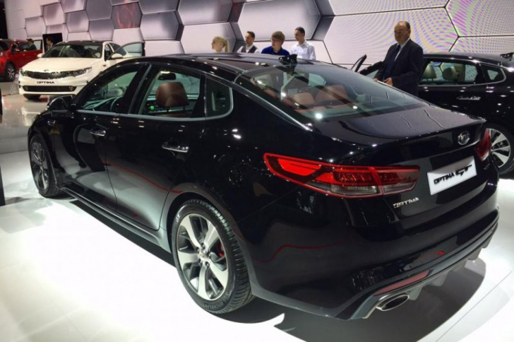 [IAA 2015] Kia Optima GT 2016: Đẹp, cứng cáp và mạnh mẽ hơn