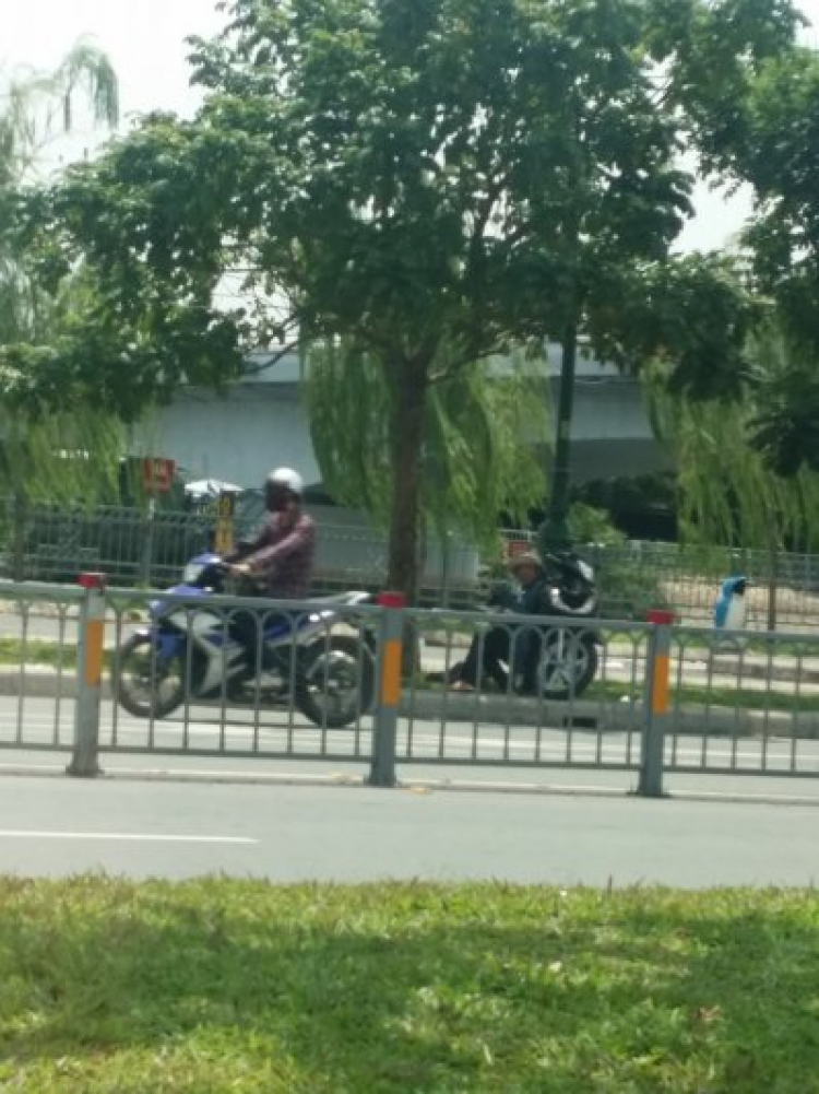 Bắn tốc độ đường Võ Văn Kiệt ( chân cầu Nguyễn Tri Phương)