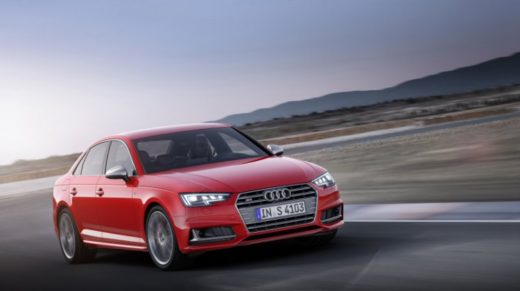 Audi S4 2017 sử dụng động cơ turbo, bỏ hộp số sàn