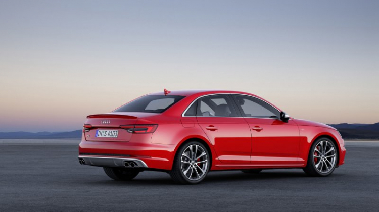 Audi S4 2017 sử dụng động cơ turbo, bỏ hộp số sàn