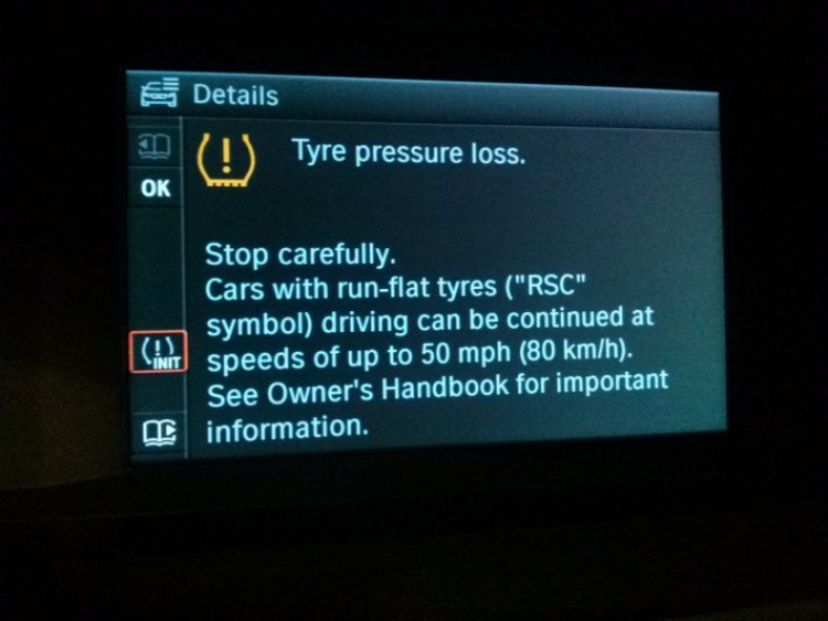 Lỗi áp suất lốp (tyre pressure loss)