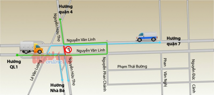 Giảm kẹt xe, TP.HCM điều chỉnh lưu thông hàng loạt tuyến đường Giảm kẹt xe, TP.HCM điều chỉnh lưu thông hàng loạt tuyến đường