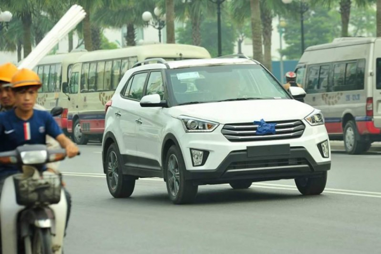 Hyundai Creta xuất hiện tại Hà Nội