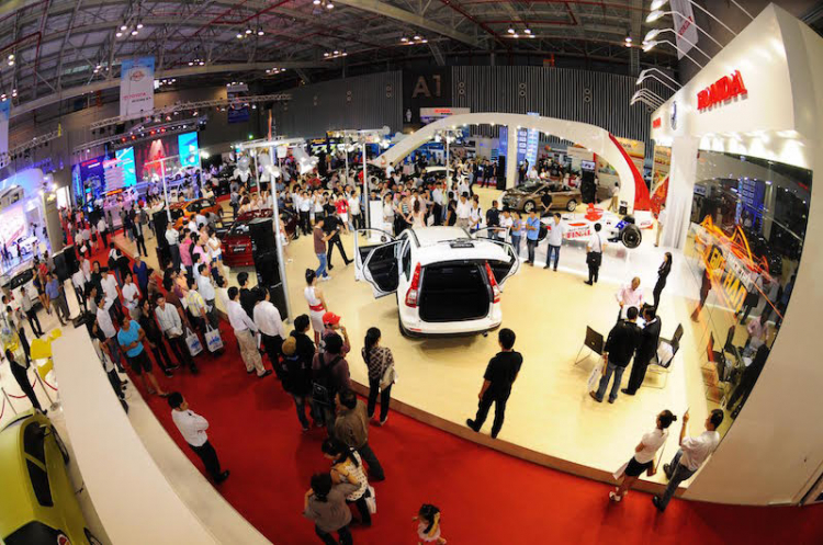 [VMS 2015] 18 thương hiệu - 150 mẫu xe được trưng bày