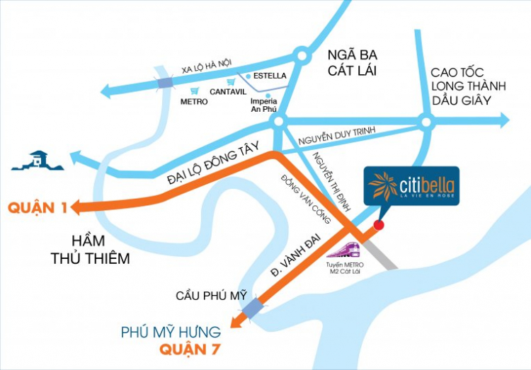 Tất cả thông tin về dự án Citibella Quận 2