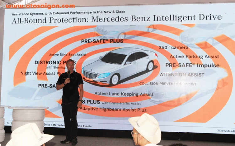 Học viện lái xe an toàn Mercedes-Benz tại Hồ Chí Minh