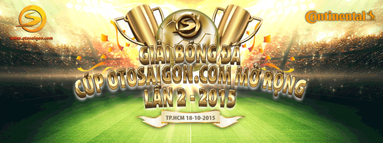 Giải bóng đá Cúp Otosaigon.com Mở rộng lần 2 - 2015