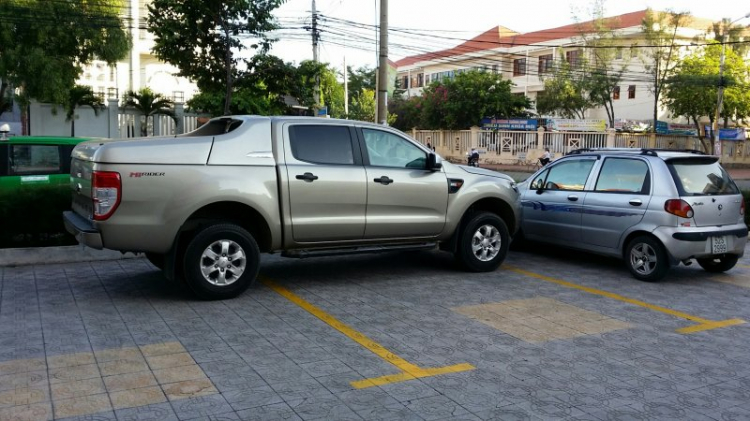 Đậu xe không đúng ô vạch