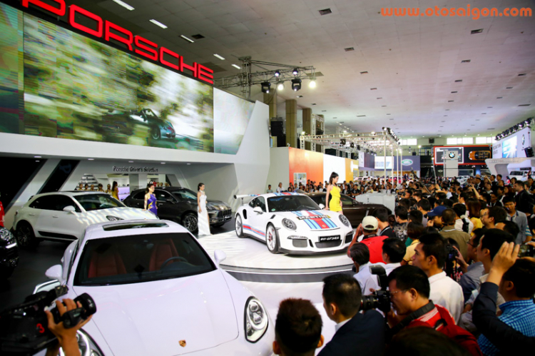 [VIMS2015] Dàn xe thể thao hàng đầu thế giới của Porsche