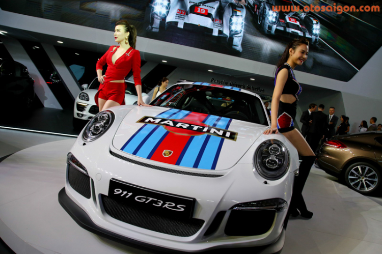 [VIMS2015] Dàn xe thể thao hàng đầu thế giới của Porsche