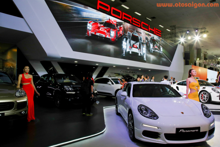 [VIMS2015] Dàn xe thể thao hàng đầu thế giới của Porsche