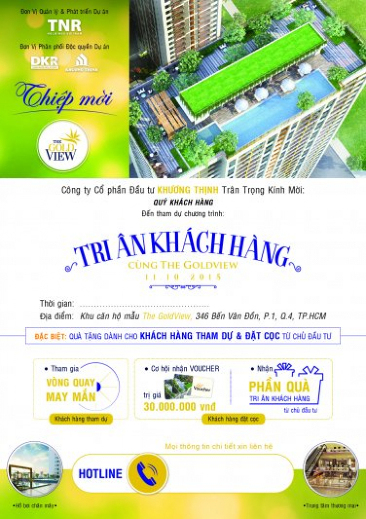 Có cụ nào mua The GoldView - Quận 4 chưa?