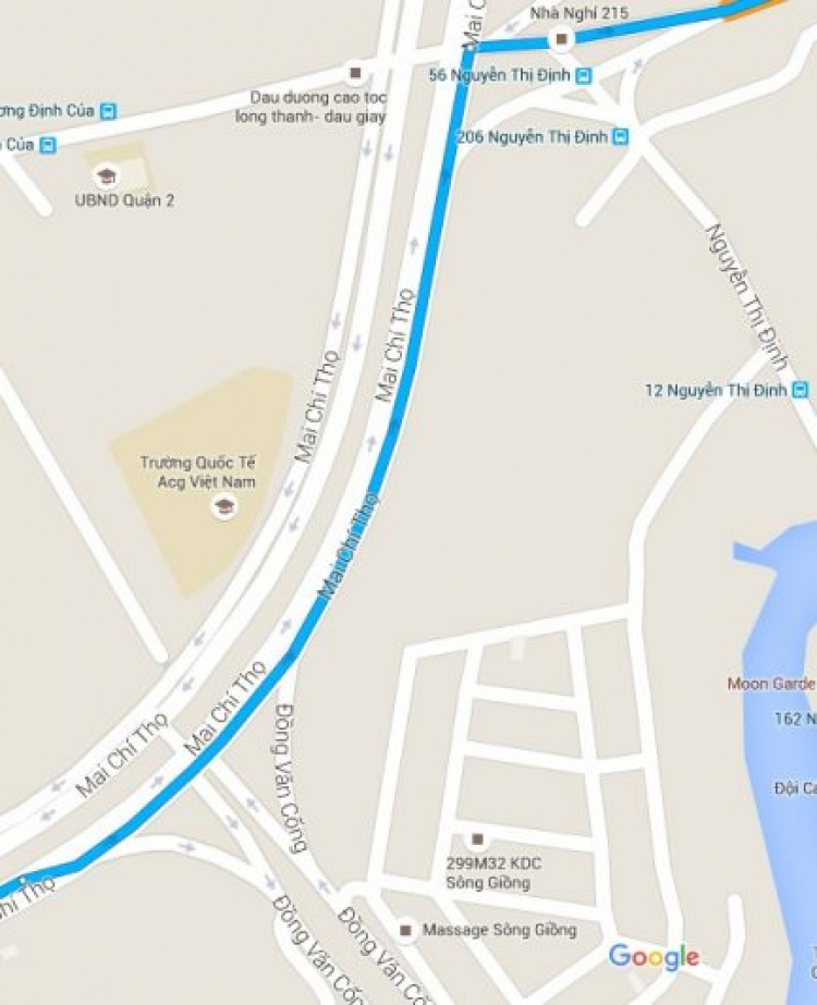 Hỏi đường vào cao tốc Long Thành - Dầu giây