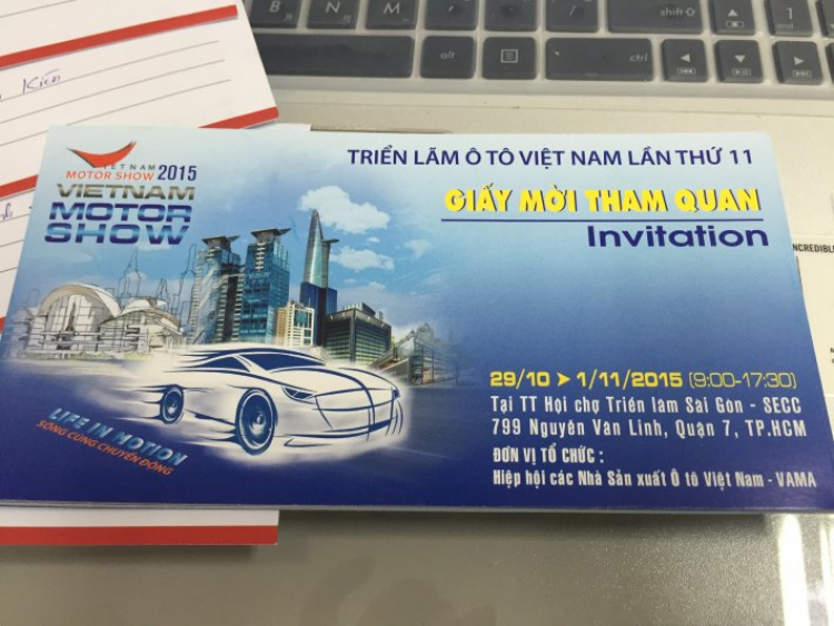 Tham gia VietNam Motor Show 2015