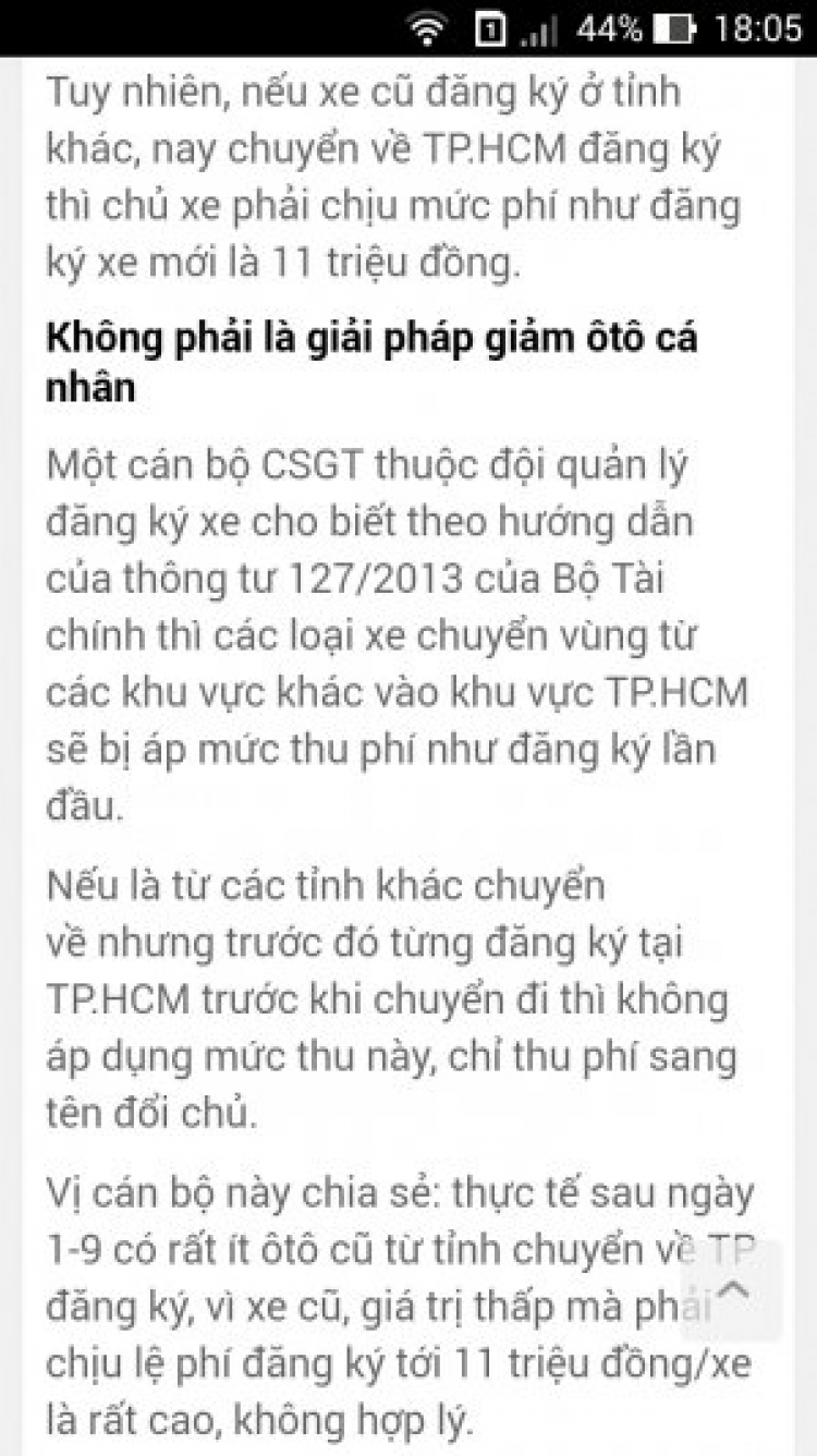 Đăng ký xe biển tỉnh về TPHCM, có gốc ở TPHCM.