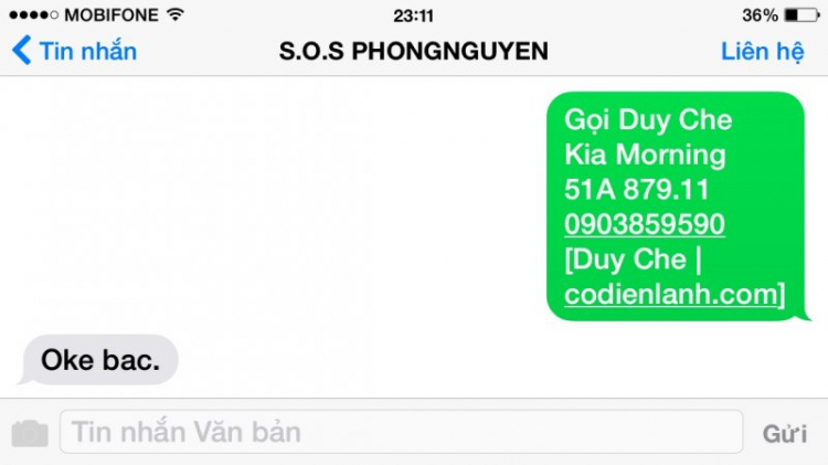 Kinh nghiệm phối hợp với S.O.S giải quyết sự cố trên đường thiên lý.