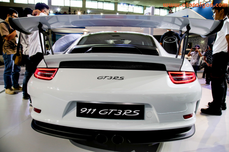 [VIMS2015] Âm thanh ống xả Porsche 911 GT3 RS tại Việt Nam