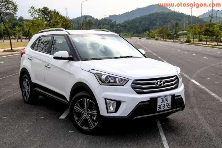 Cận cảnh Hyundai Creta phiên bản máy dầu tại Việt Nam