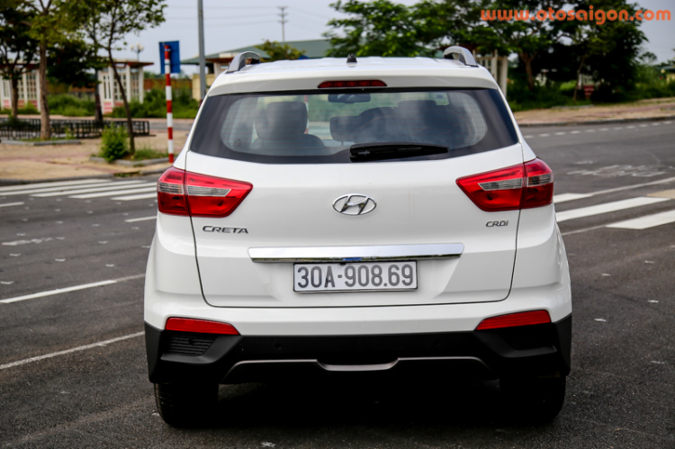 Cận cảnh Hyundai Creta phiên bản máy dầu tại Việt Nam