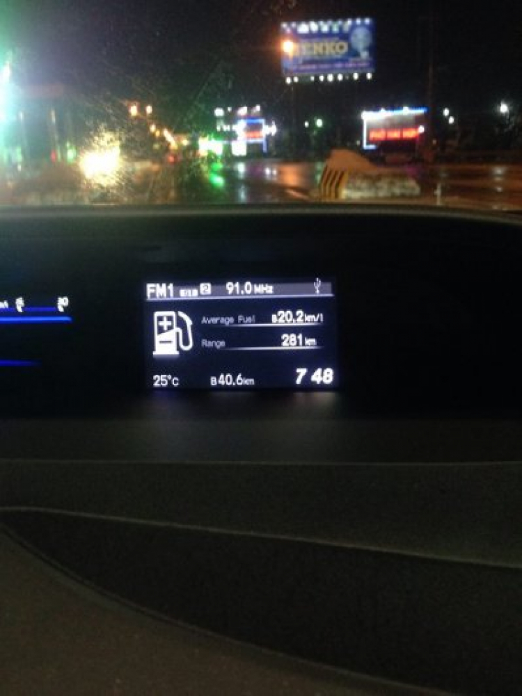 Khoe khả năng ăn uống kham khổ của Honda Civic 19.3km/lit Khoe khả năng ăn uống kham khổ của Honda Civic 19.3km/lit